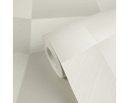 Tapetenrolle mit strukturiertem geometrischem Muster aus feinen diagonalen Linien.