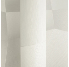 Vliestapete mit geometrischem Linienmuster und strukturierter Oberfläche.