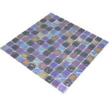 Quadratische Mosaikfliese aus Glas