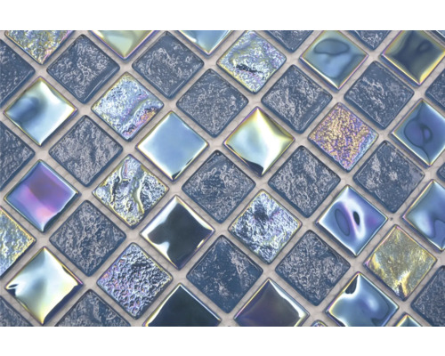 Mosaikfliese mit quadratischen Elementen