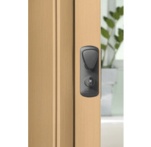 Türbeschlag mit Drehknopf an einer Holztür