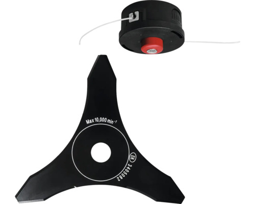 Grasschneiderkopf und Schneideblatt für Rasentrimmer