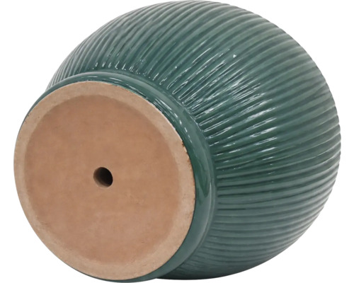 Blumentopf aus Keramik mit Entwässerungsloch