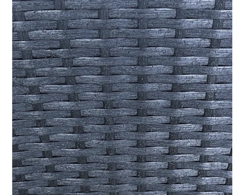 Nahaufnahme von geflochtenem Kunststoff