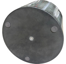 Zylindrische Pflanzschale mit Füßen