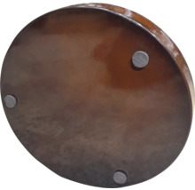 Runde Holzplatte mit Füßen