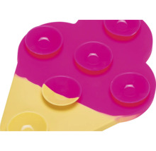 Badezimmer-Duschmatte mit Saugnäpfen