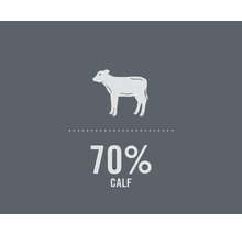 70 Prozent Kalb-Symbol