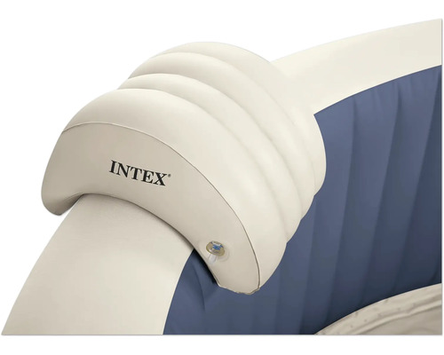 Intex Logo auf aufblasbarer Whirlpool Kopfstütze