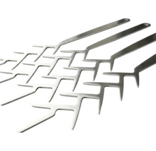 Mehrere Grillspieße aus Edelstahl