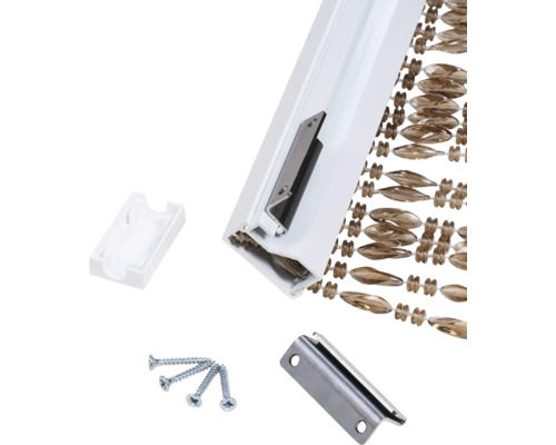 Perlenvorhang mit Zubehör zur Befestigung