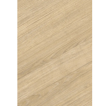 Laminatboden oder Vinylboden mit natürlicher Eichenholzmaserung.