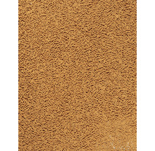 Nahaufnahme von braunen, zylindrischen Fischfutter-Pellets für Teichfische.