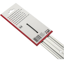 Aluminium Zurrschiene 100 Zentimeter mal 5 Zentimeter mal 1,15 Zentimeter mit einer Belastbarkeit von 1000 Dekanewton und Cargo Point Logo.