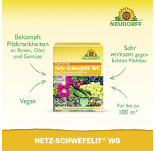 Neudorff Netz-Schwefelit WG zur Bekämpfung von Pilzkrankheiten wie Echtem Mehltau an Rosen, Obst und Gemüse, für bis zu 100 Quadratmeter, vegan.