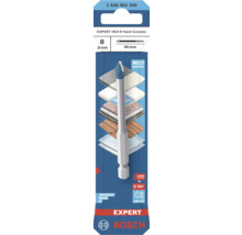 Bosch Expert HEX-9 Hartkeramikbohrer, Durchmesser 8 Millimeter, Länge 90 Millimeter, für verschiedene Materialien, Karbid-Technologie, Bosch Logo.