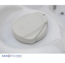 Ovale Sanotechnik Kunststoffabdeckung für Whirlpool-Komponenten.