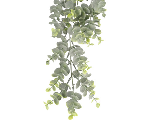 Künstliche Eukalyptus-Hängepflanze mit runden Blättern