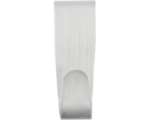 Transparenter Wandhaken aus Kunststoff in schlichtem Design.