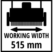 Symbol für Arbeitsbreite 515 Millimeter