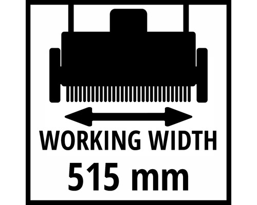 Symbol für Arbeitsbreite 515 Millimeter