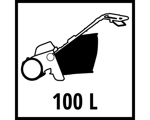 Symbol für 100 Liter Fangkorbvolumen
