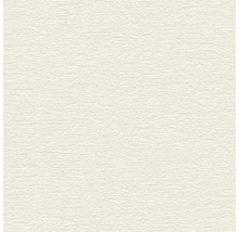Vliestapete mit feiner horizontaler Struktur und fühlbarer Oberflächentextur.