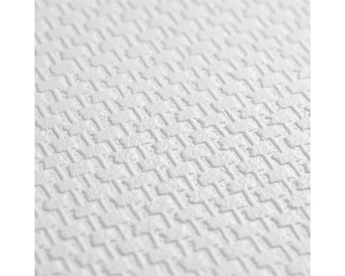 Strukturierte Tapete mit geprägtem geometrischem Muster.