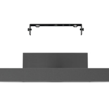 Decken-Montagehalterung aus Metall für Leuchten, inklusive Befestigungsschrauben.