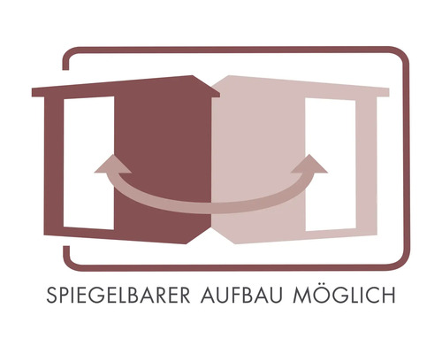 Symbol für spiegelbaren Aufbau möglich