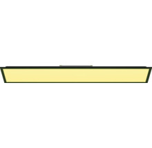 Flache rechteckige LED-Leuchte.