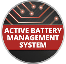 Aktives Batteriemanagementsystem für optimierte Leistung und Sicherheit des Akkus.