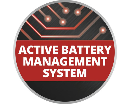Aktives Batteriemanagementsystem für optimierte Leistung und Sicherheit des Akkus.