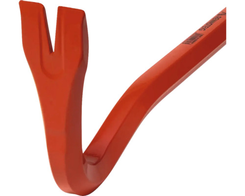 Roter Rennsteig Kuhfuß aus Stahl mit Nagelzieher.