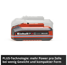 Einhell Akku 3 Amperechtstunden mit versiegelter Technik im Vergleich zu einem herkömmlichen Akku