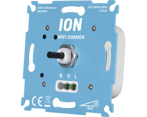 ION WIFI LED Dimmer 200 Watt Unterputzeinsatz für Lichtsteuerung