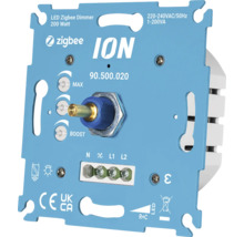 ION LED Zigbee Dimmer 200 Watt für 220 bis 240 Volt zur Unterputzmontage mit Anschlussklemmen.