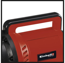 Detailansicht des Tragegriffs einer Einhell Gartenpumpe Modell GC-GP 1045.