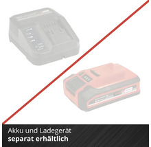 Hinweis: Akku und Ladegerät separat erhältlich
