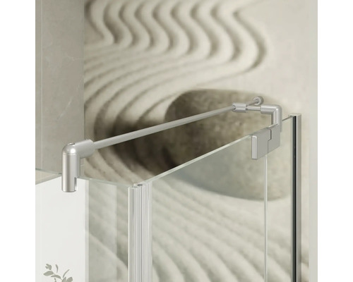 Stabilisationsstange für Duschtrennwand aus Glas mit Wandanschluss