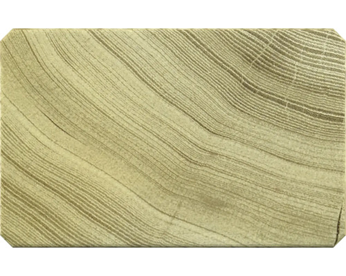 Fliese mit Natursteinoptik und detaillierter Maserung in rechteckiger Form