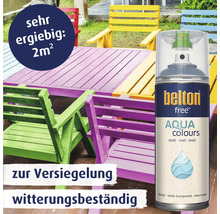 Belton Free Aqua Colours Klarlack Spraydose matt zur Versiegelung witterungsbeständig für 2 Quadratmeter Fläche