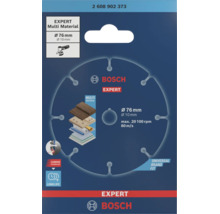 Bosch Expert Multi Material Trennscheibe 76 Millimeter Durchmesser mit 10 Millimeter Bohrung für Winkelschleifer in Blisterverpackung
