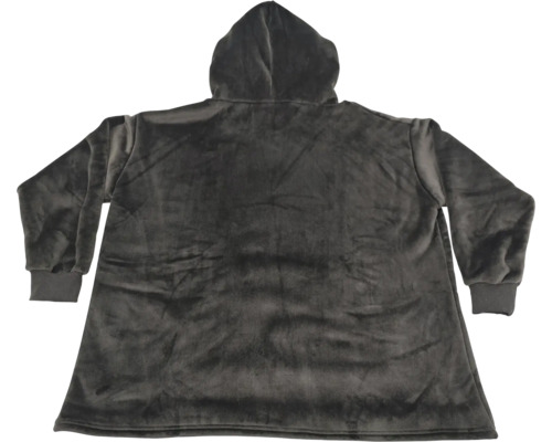 Kuscheliger Kapuzenpullover aus weichem Fleecematerial für gemütliche Stunden