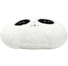 Weiches Plüschkissen in Form eines Pandagesichts