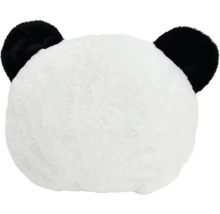 Panda Dekokissen aus weichem Plüschstoff in Tierform