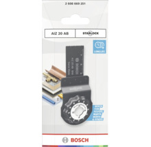 Bosch Starlock Tauchsägeblatt AIZ 20 AB für Multifunktionswerkzeuge zum Schneiden von Metall und Holz in Industriequalität.