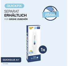 Grohe QuickGlue A1 Kleber für Badzubehör in einer Tube mit 1 Stück Inhalt für einfache Montage ohne Bohren.