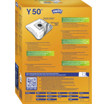 Swirl Staubsaugerbeutel Y 50 mit MicroPor Plus Filter in der Verkaufsverpackung