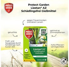 Protect Garden Lizetan AZ Schädlingfrei Gießmittel zur Bekämpfung von Trauermücken an Zimmerpflanzen mit Neem-Extrakt. (Image AI modified or generated)